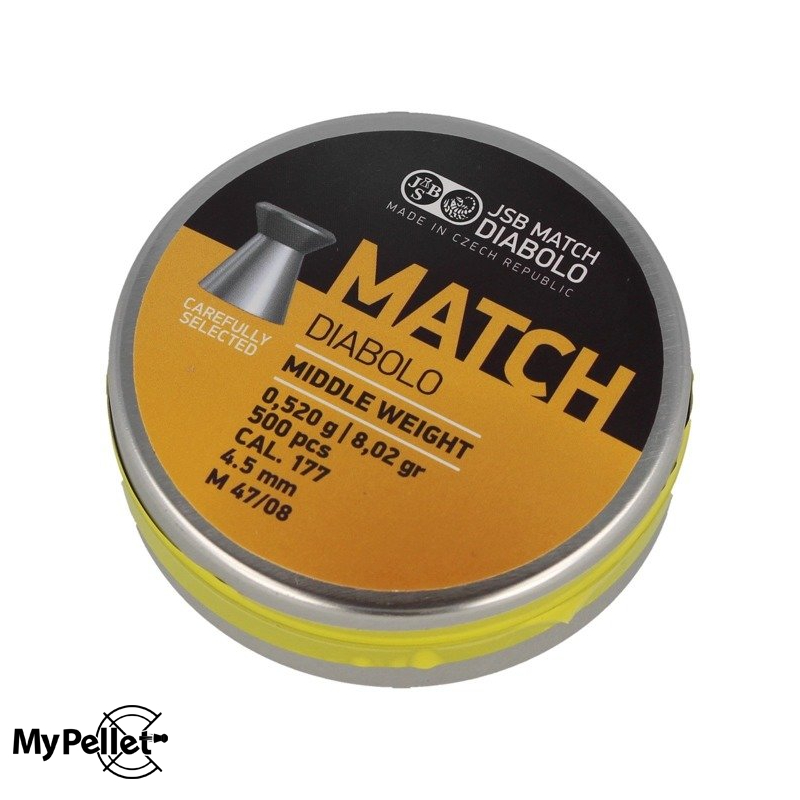 JSB Yellow Match Diabolo Middle Weight cal 0.177